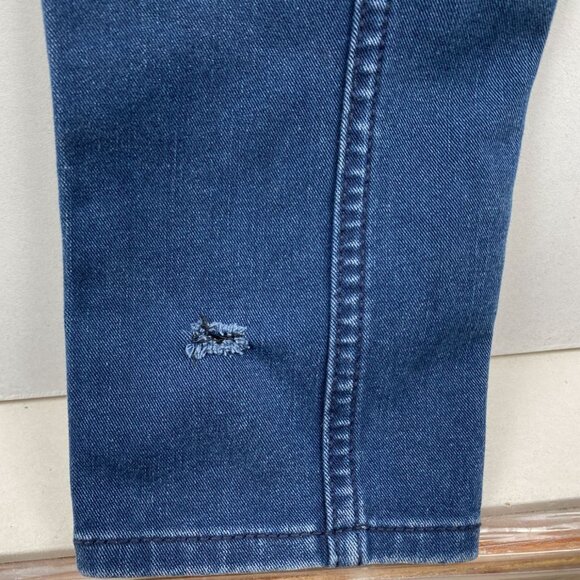 American Eagle Womens Jeans Size 8 Next Level Stretch Regular Dark Wash - Picture 8 of 12
